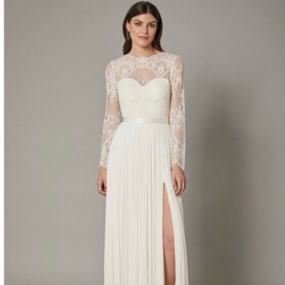 BHLDN Lace Bridal Gown or Dress, Catherine Deane Size 10